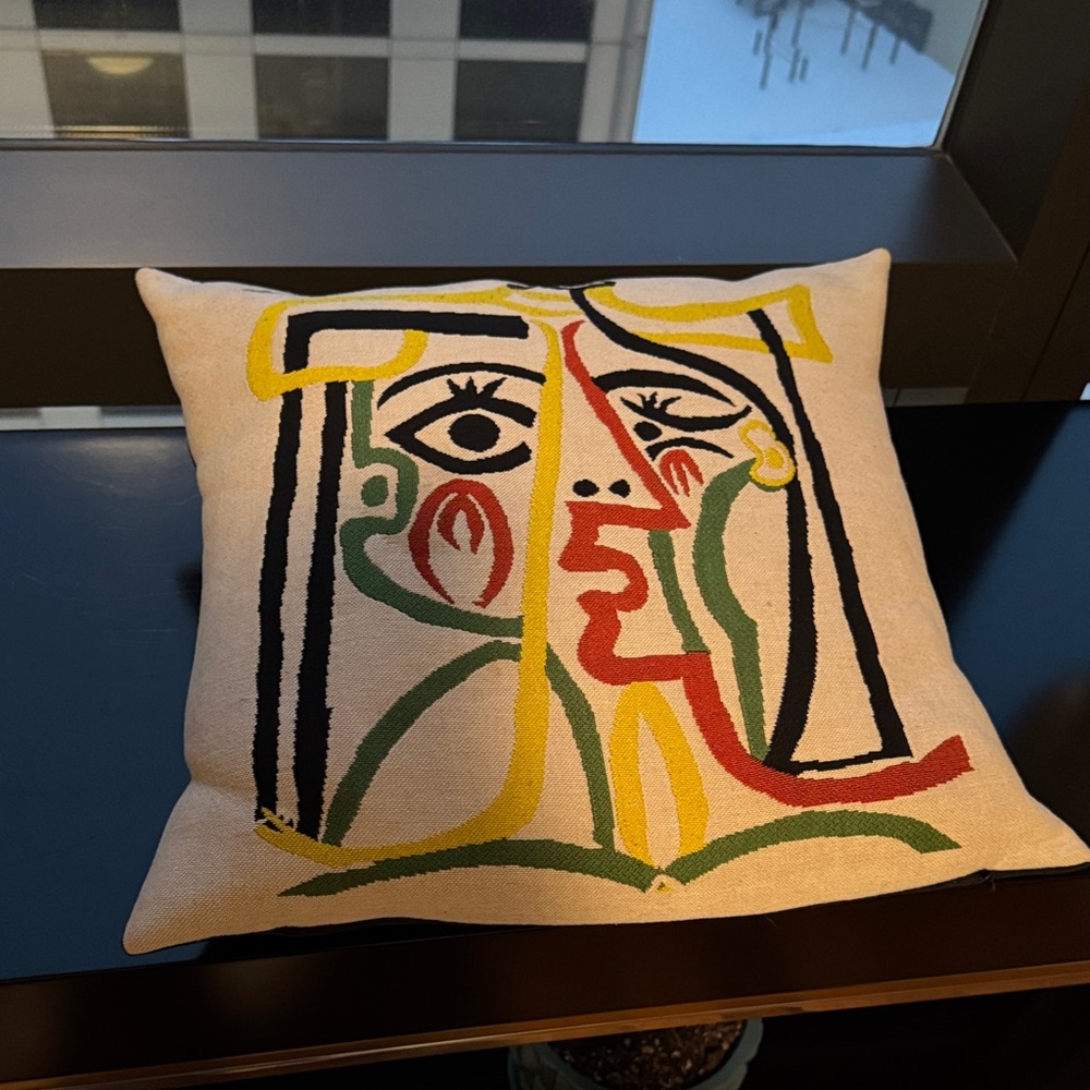 Picasso Abstract Art Decorative Pillow